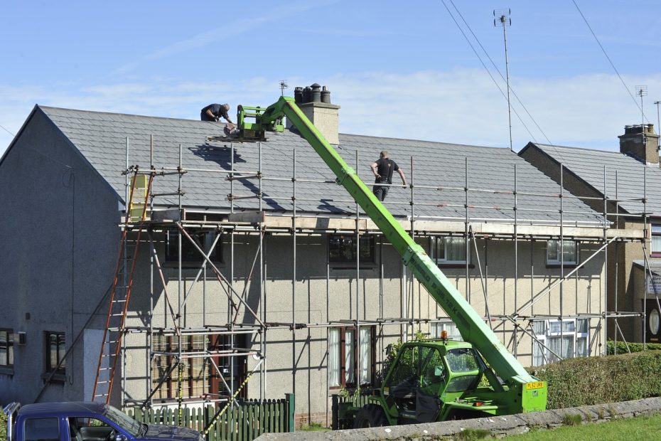 New roof Construction
