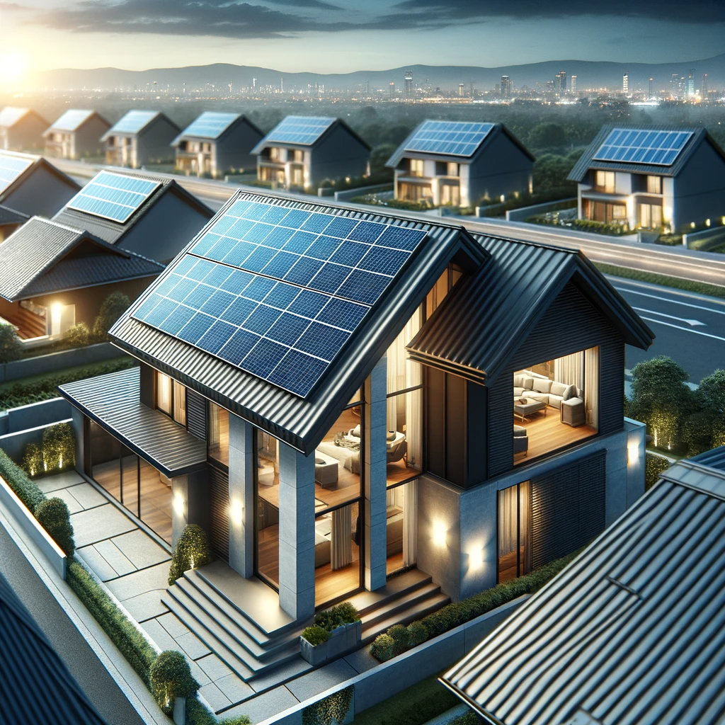 Solar powered smart home