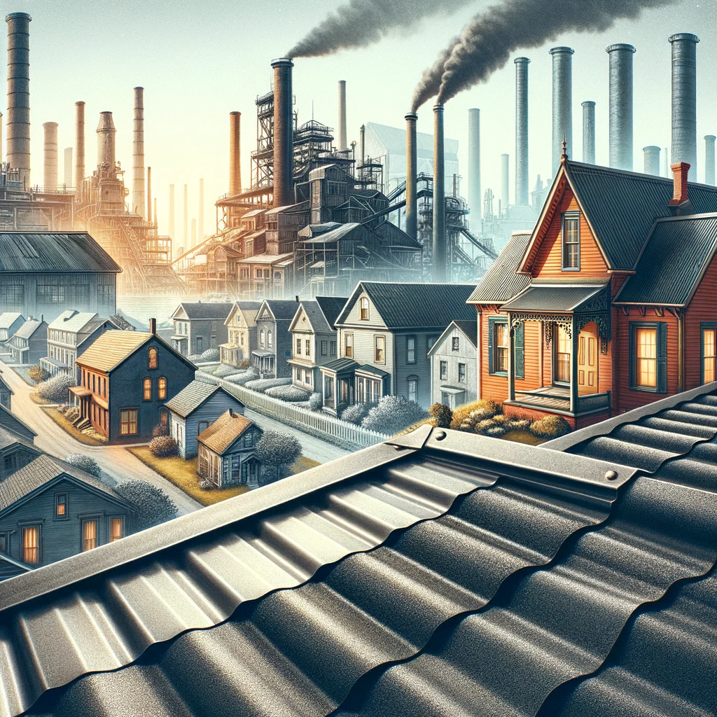 The history of roofing